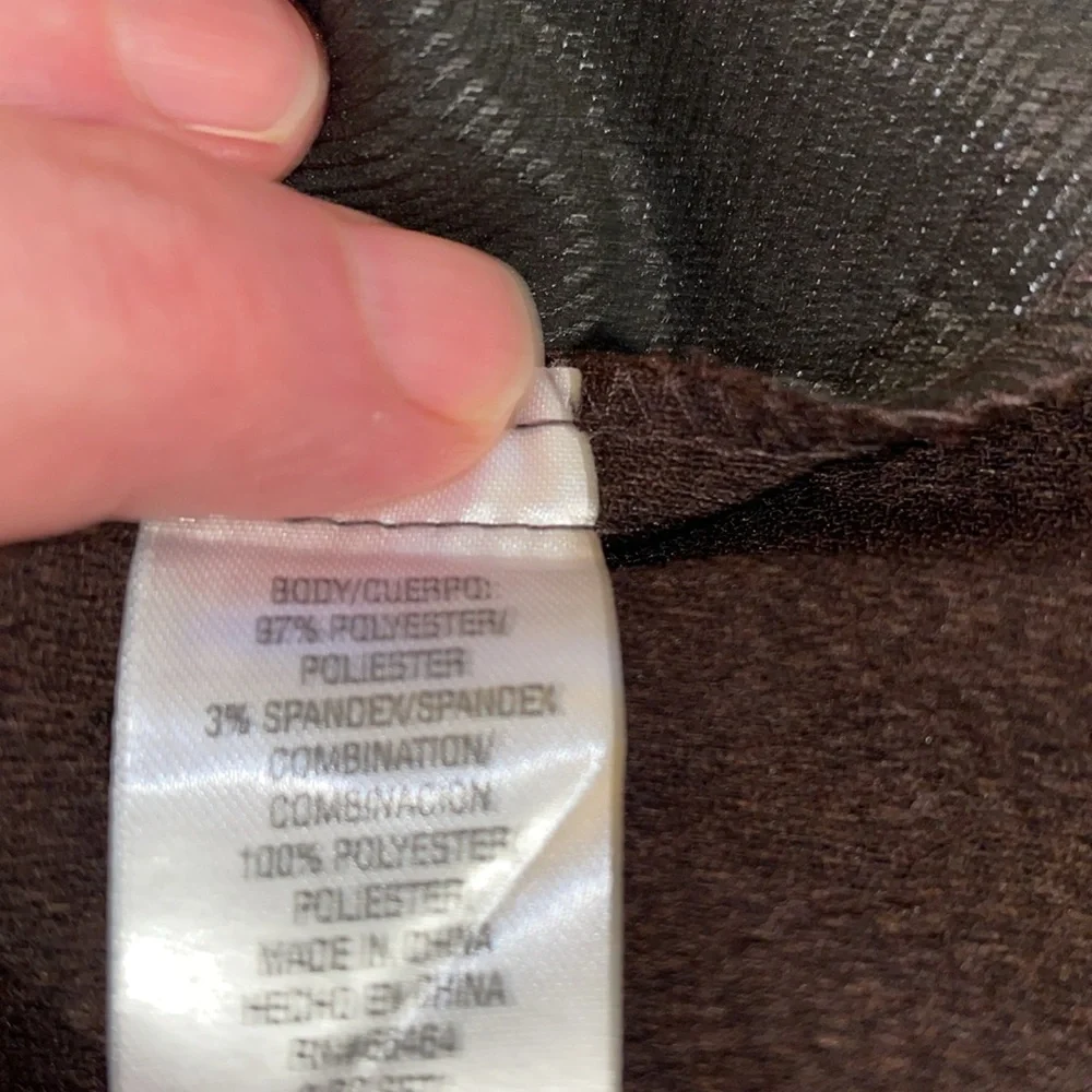Lot of 2 Studio I brown blazers.  Size 12/12P.‎